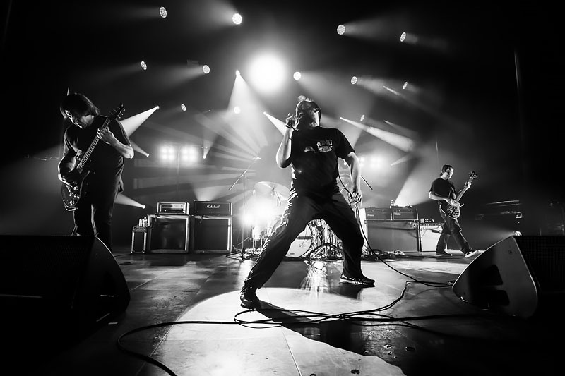 Clutch - Neil Fallon, Tim Sult, Dan Maines, Jean-Paul Gaster - Ancienne Belgique 2018