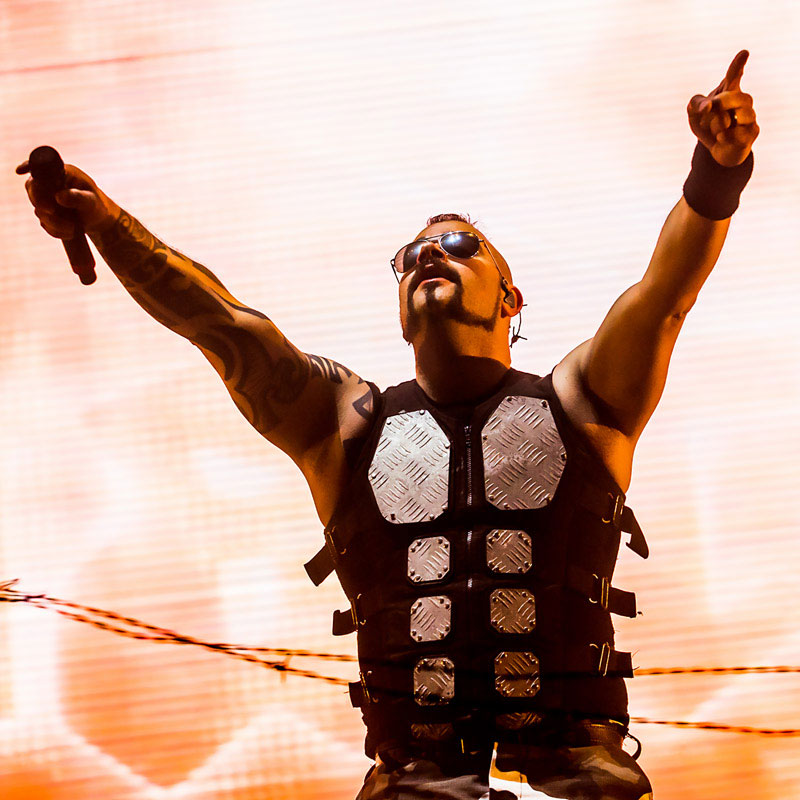 Sabaton - Joakim Brodén - Mainstage Hellfest 2019